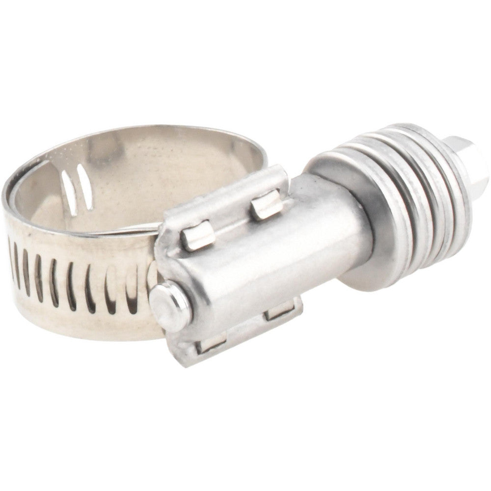 Value Collection MS07D1627 Constant Torque Clamp 0.625" to 1.0625" Hose, 9/16" Wide, Stainless Steel