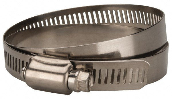 Value Collection MS01B102152B Worm Gear Clamp SAE 88, 4 to 6" Dia, Stainless Steel & Carbon Steel Band