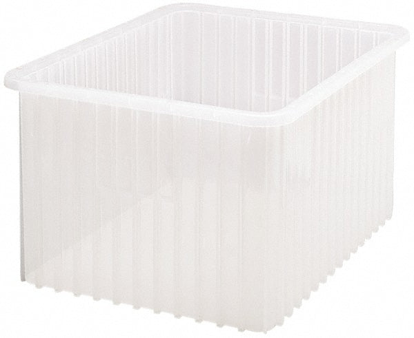 Quantum Storage DG93120CL Polypropylene Dividable Storage Tote