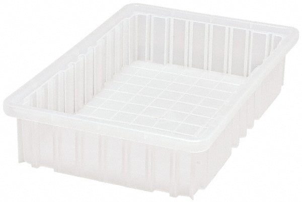 Quantum Storage DG92035CL Polypropylene Dividable Storage Tote