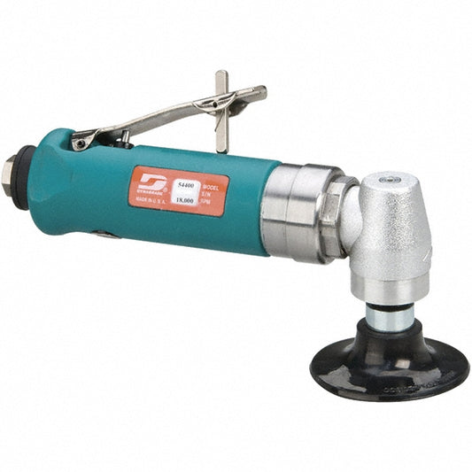 Dynabrade 54400 Air Handheld Disc Sander 3'' Pad Dia, 18,000 RPM