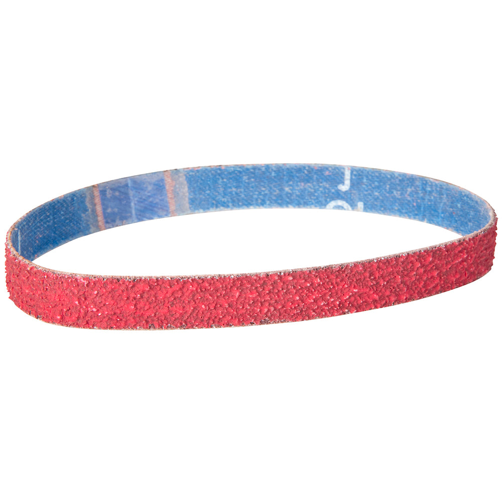 Norton 66254491531 Abrasive Belt  1" Wide, 24" OAL, 40 Grit, Ceramic