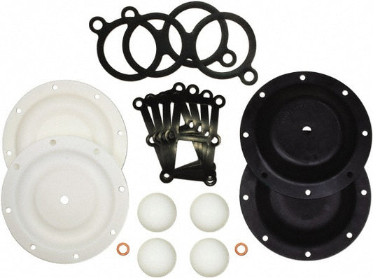 SandPIPER 476.197.354 Diaphragm Pump Fluid Section Repair Kit Santoprene, Includes Check Balls, Diaphragms & Gasket, Use with S1F Non-Metallic
