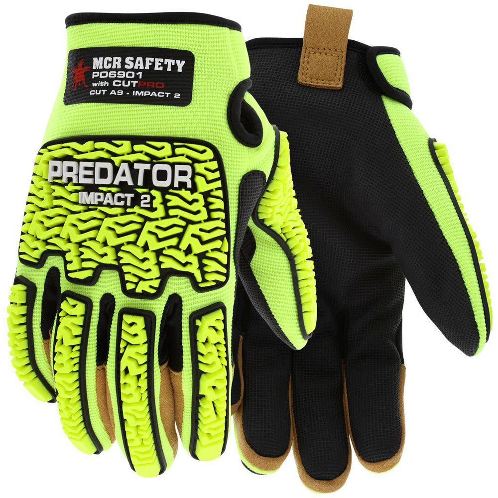 MCR Safety PD6901M Cut, Puncture & Abrasion-Resistant Gloves Predator® PD6901, Size Medium, ANSI Cut A9, ANSI Puncture 3, MAXGrid