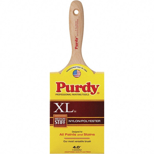 Purdy 144400340 Paint Brush 4" Synthetic, Synthetic Bristle