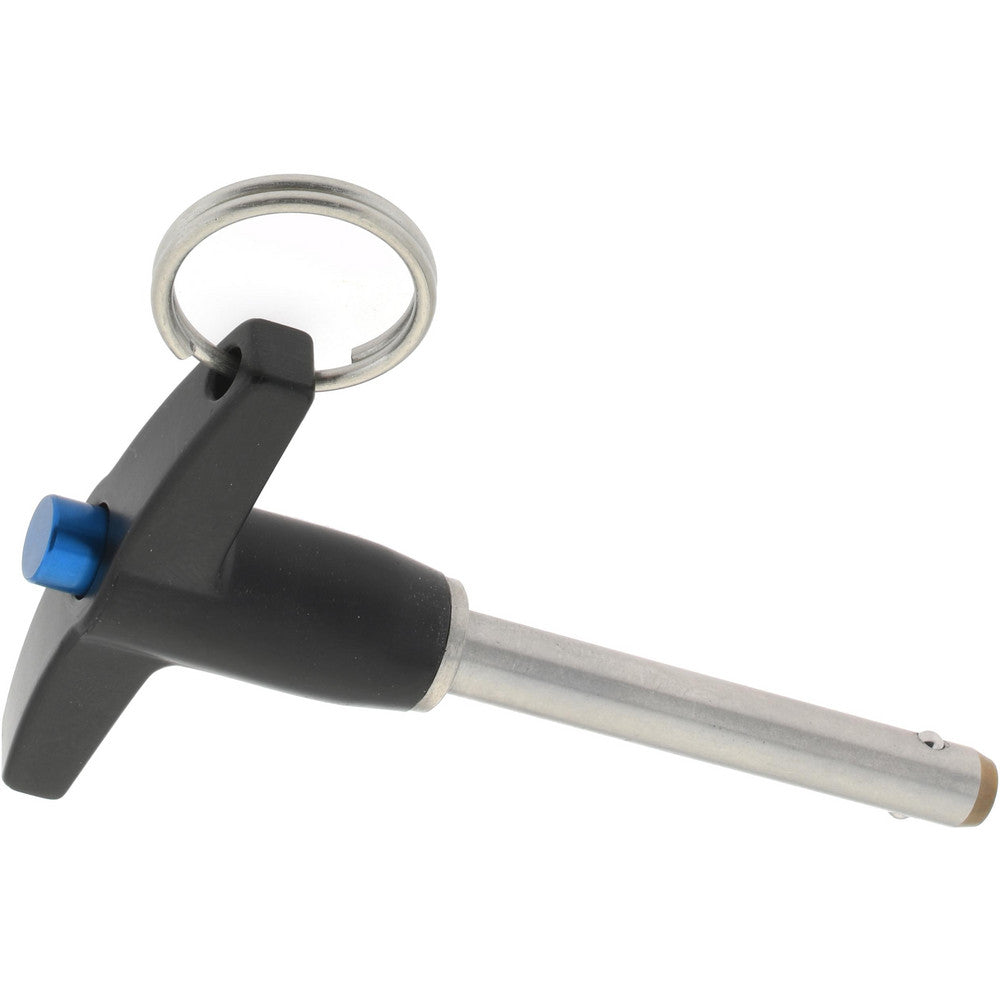 Gibraltar LBT-114 Quick-Release Pin T-Handle, 1/4" Pin Dia, 1-1/2" Usable Length