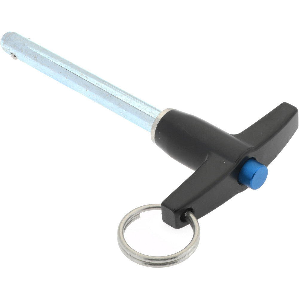 Gibraltar LBT-115 Quick-Release Pin T-Handle, 1/4" Pin Dia, 2" Usable Length