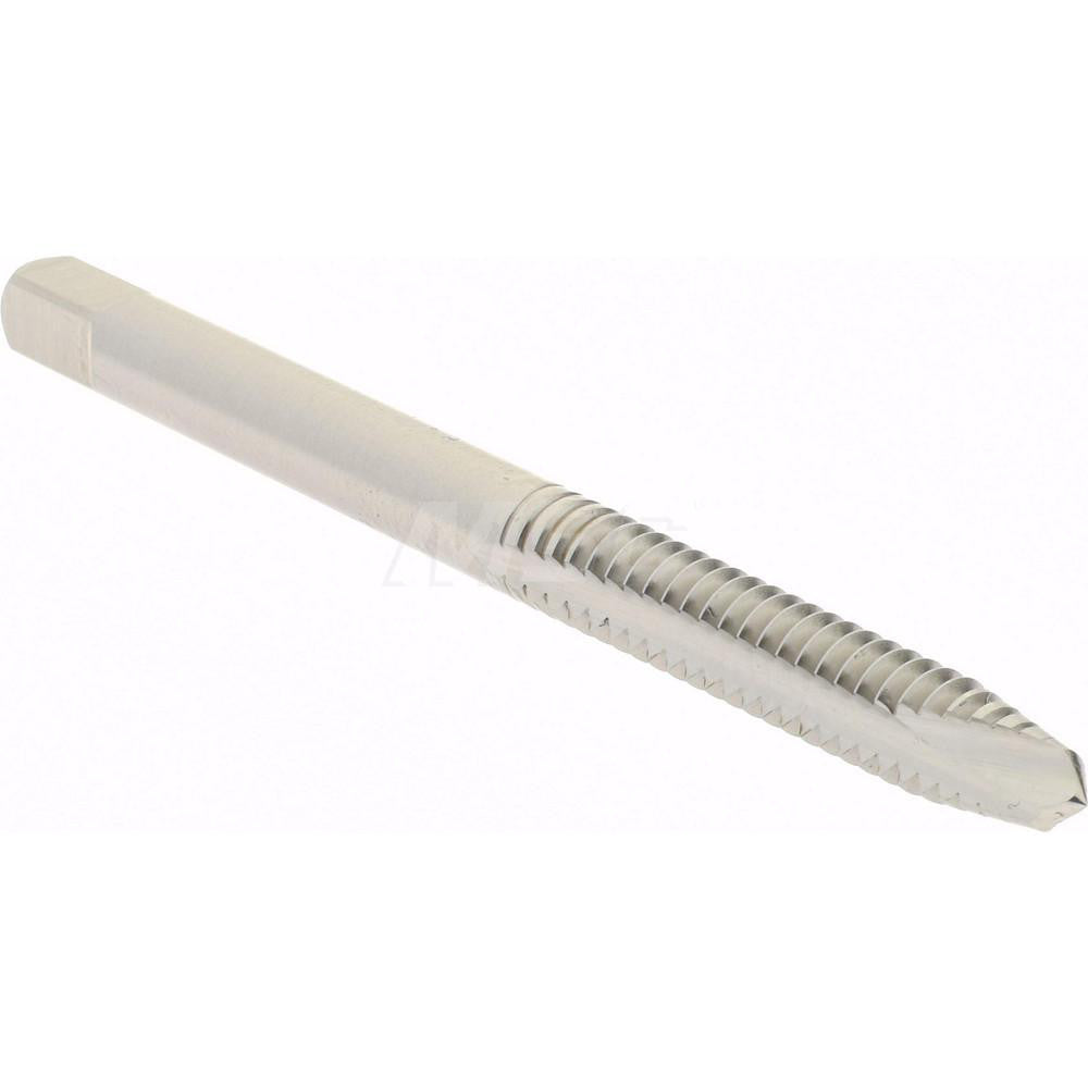 Hertel K008243AS Spiral Point Tap #10-24 UNC, 2 Flutes, Plug Chamfer, HSS, Bright/Uncoated Coated