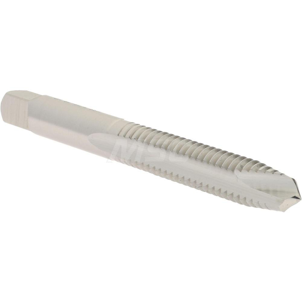 Hertel K008390AS Spiral Point Tap 5/16-18 UNC, 2 Flutes, Plug Chamfer, HSS, Bright/Uncoated Coated
