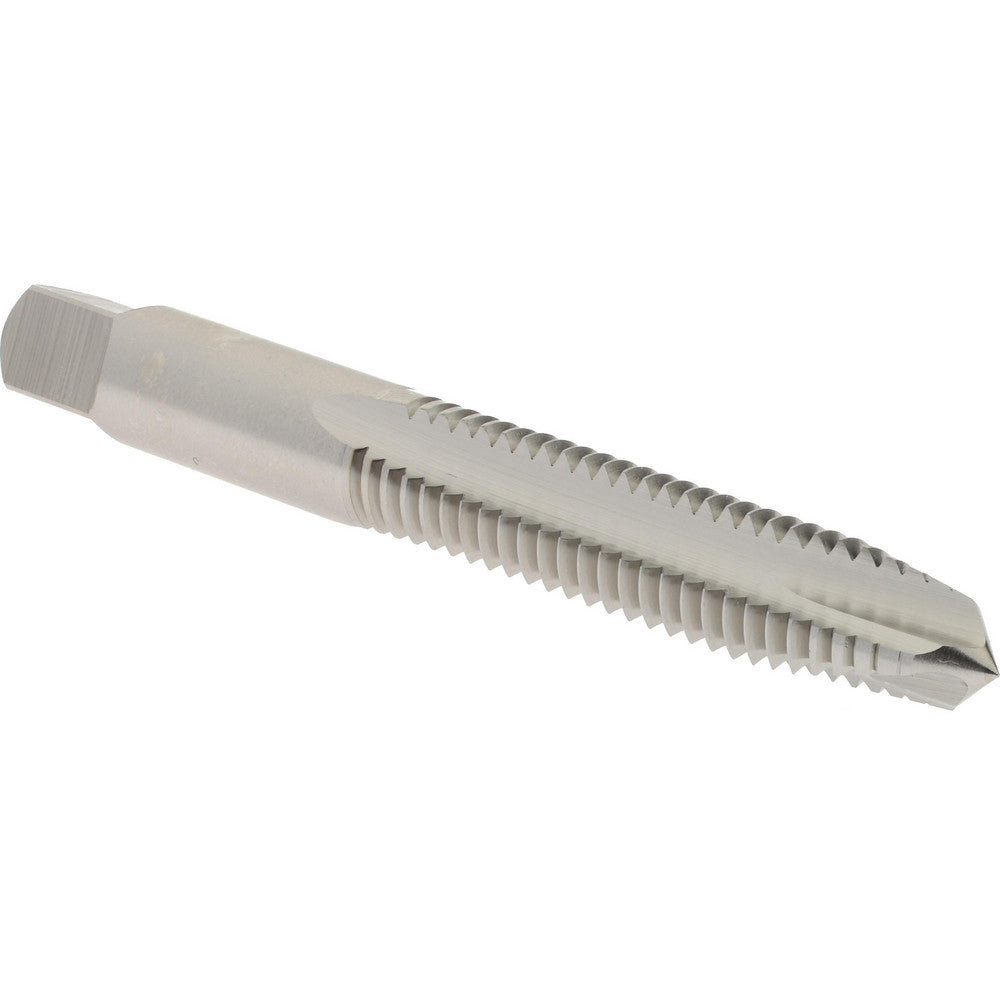 Hertel K008442AS Spiral Point Tap 3/8-16 UNC, 3 Flutes, Plug Chamfer, HSS, Bright/Uncoated Coated