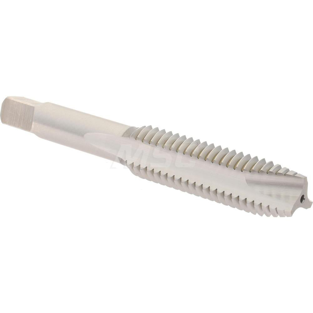 Hertel K008517AS Spiral Point Tap 1/2-13 UNC, 3 Flutes, Plug Chamfer, 2B Class of Fit, HSS, Bright/Uncoated Coated