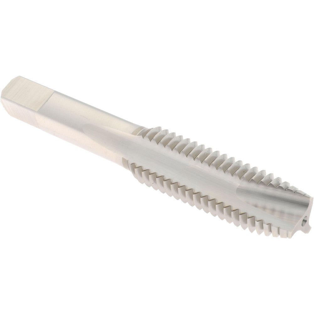 Hertel K008566AS Spiral Point Tap 5/8-11 UNC, 3 Flutes, Plug Chamfer, 3B Class of Fit, HSS, Bright/Uncoated Coated