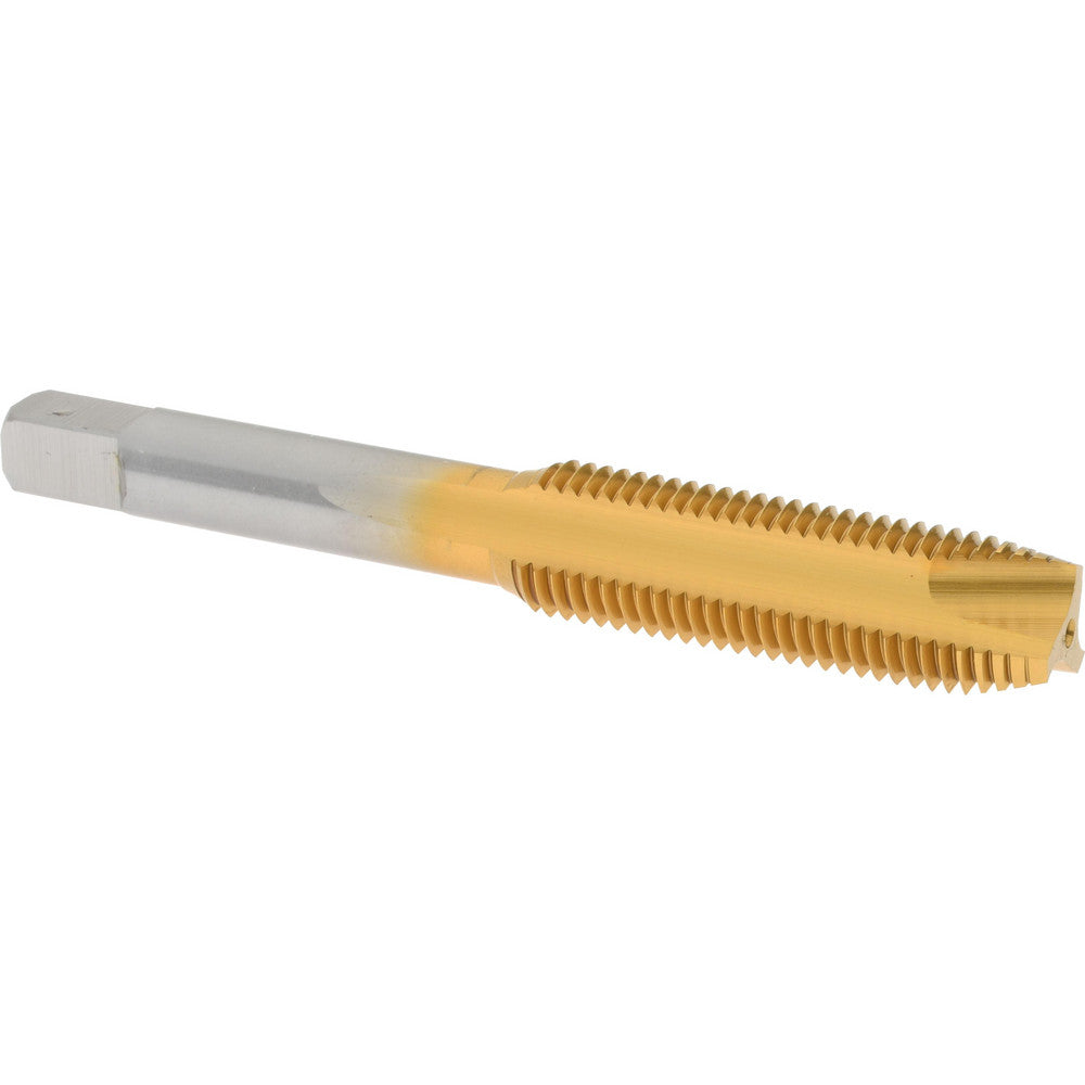 Hertel K008498AS25 Spiral Point Tap 7/16-20 UNF, 3 Flutes, Plug Chamfer, HSS, TiN Coated