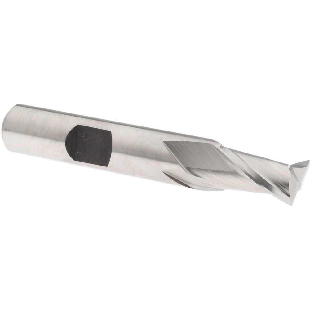 Hertel E2030024 Square End Mill 3/8" Dia, 9/16" LOC, 2 Flutes, Cobalt