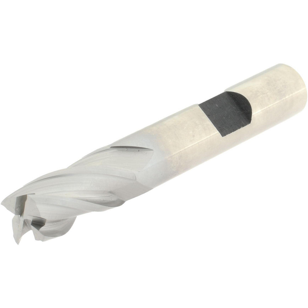 Hertel E2039024 Square End Mill 3/8'' Dia, 3/4'' LOC, 3/8'' Shank Dia, 2-1/2'' OAL, 4 Flutes, Cobalt