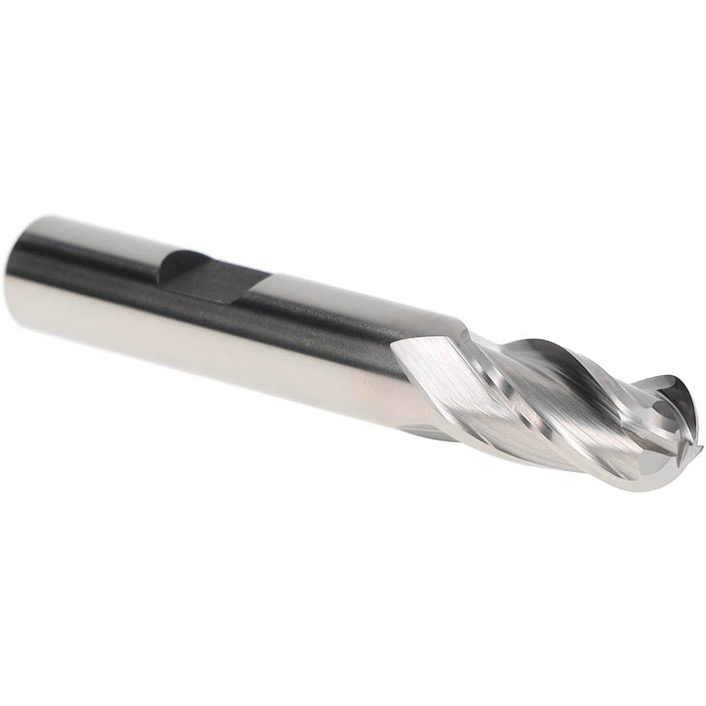 Hertel E202002402 Ball End Mill 0.375" Dia, 0.75" LOC, 4 Flute, High Speed Steel