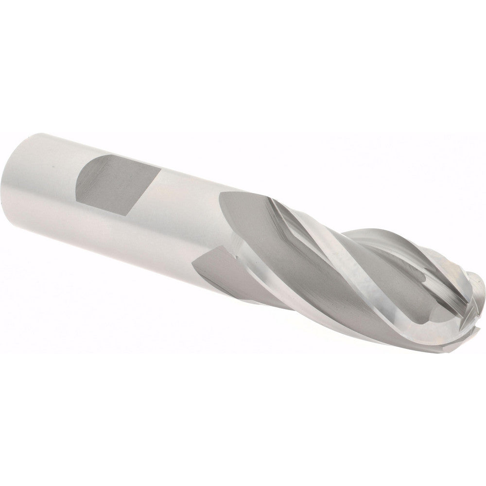 Hertel E202004802 Ball End Mill 0.75" Dia, 1.625" LOC, 4 Flute, High Speed Steel