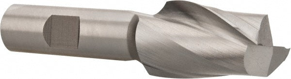 Hertel E1030953 Square End Mill 15/16'' Dia, 1-1/2'' LOC, 5/8'' Shank Dia, 3-5/8'' OAL, 2 Flutes, High Speed Steel