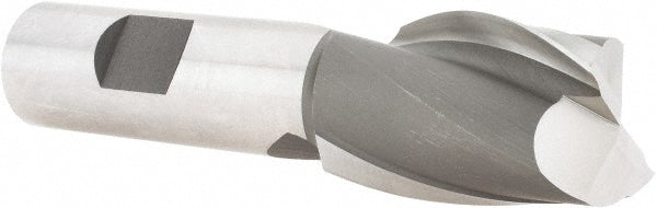 Hertel E1030909 Square End Mill 1" Dia, 1-1/2" LOC, 2 Flutes, High Speed Steel