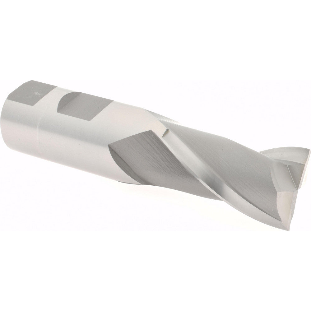 Hertel E1030064 Square End Mill 1'' Dia, 1-5/8'' LOC, 1'' Shank Dia, 4-1/8'' OAL, 2 Flutes, High Speed Steel