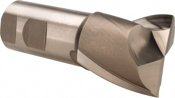 Hertel E1030148 Square End Mill 1-3/4'' Dia, 1-5/8'' LOC, 1-1/4'' Shank Dia, 4-1/8'' OAL, 2 Flutes, High Speed Steel