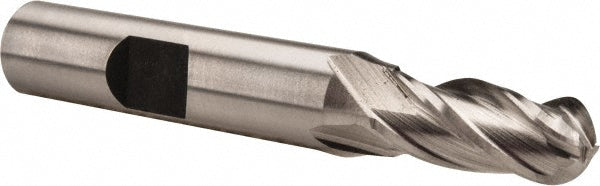 Hertel E2020020 Ball End Mill 0.3125" Dia, 0.75" LOC, 4 Flute, Cobalt