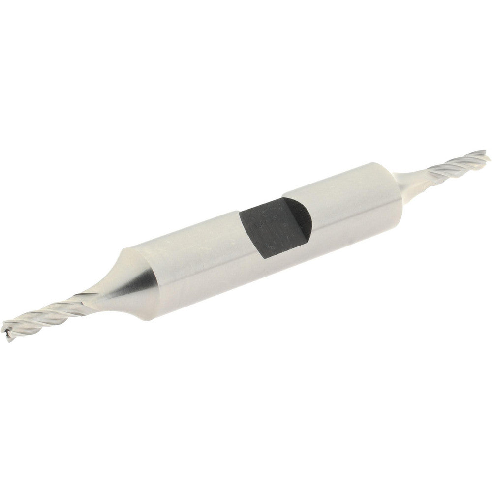 Hertel E1051007 Square End Mill 7/64'' Dia, 3/8'' LOC, 3/8'' Shank Dia, 3-1/16'' OAL, 4 Flutes, High Speed Steel