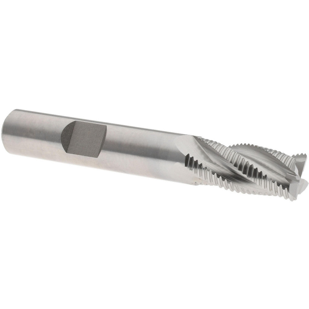Hertel 41120502 Roughing End Mill 3/8" Dia, 4 Flute, Fine Pitch, Single End, Cobalt