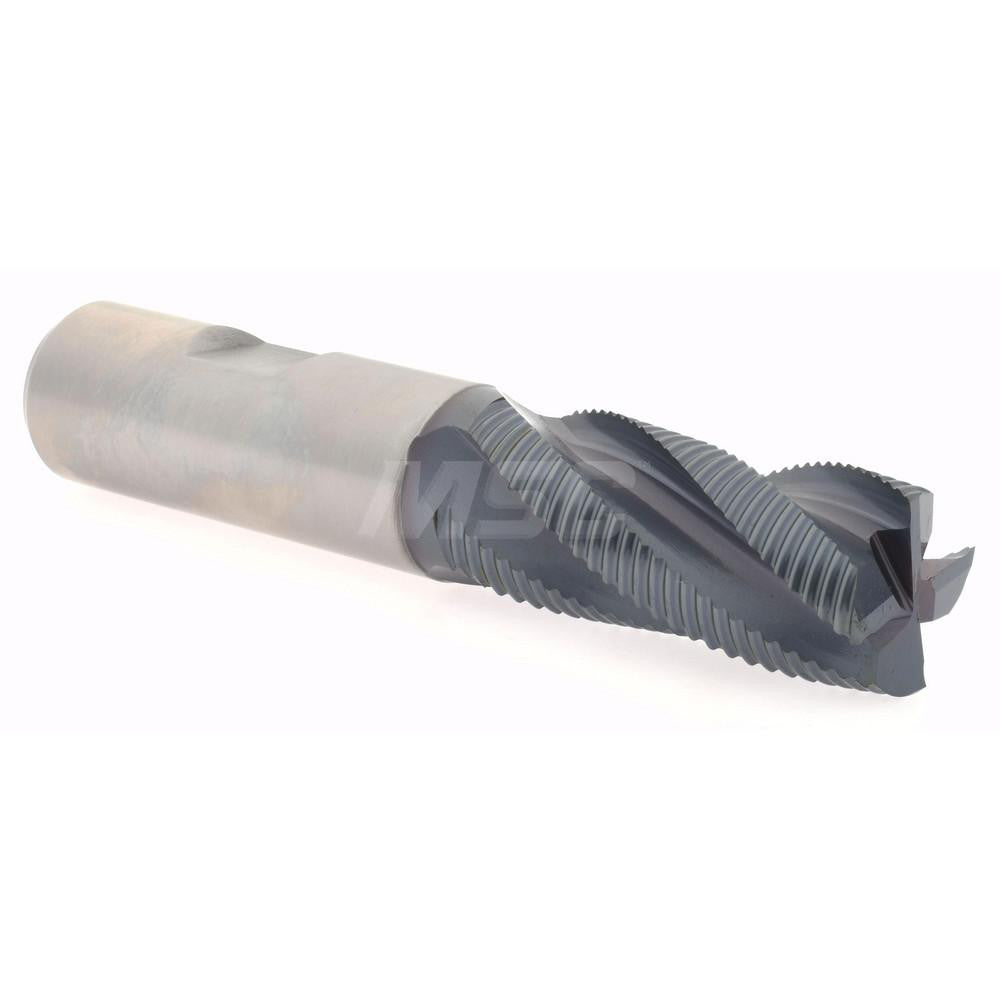Hertel 41120775 Roughing End Mill 3/4" Dia, 4 Flute, Single End, Cobalt