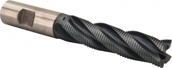 Hertel 41120783 Roughing End Mill 3/4" Dia, 4 Flute, Fine Pitch, Single End, Cobalt