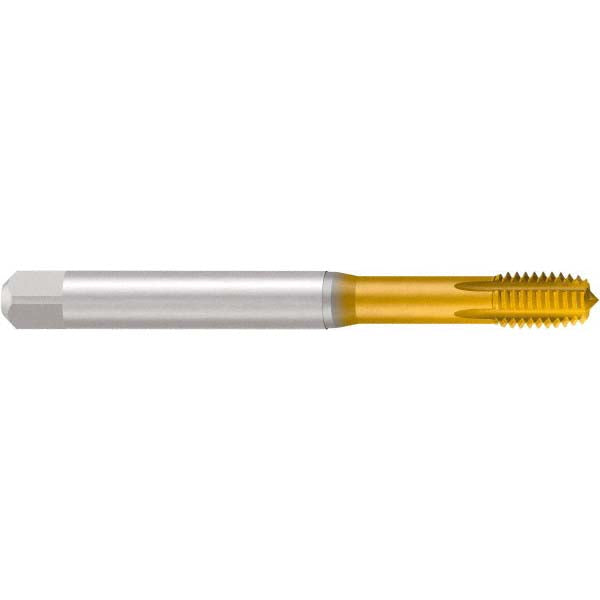 Emuge CU92F000.5047 Thread Forming Tap 1/2-20 UNF, 2BX Class of Fit, Modified Bottoming, High-Speed Steel-E-PM, TiN-T1 Coated