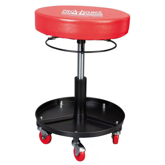 Pro-Source PS-TR6201CX Creepers & Seats Creeper Seat Type Adjustable Creeper Seat  Load Capacity 250lb  Material Polyurethane  Color Red Black  Overall Length 14.60in  Overall Height 17.3in
