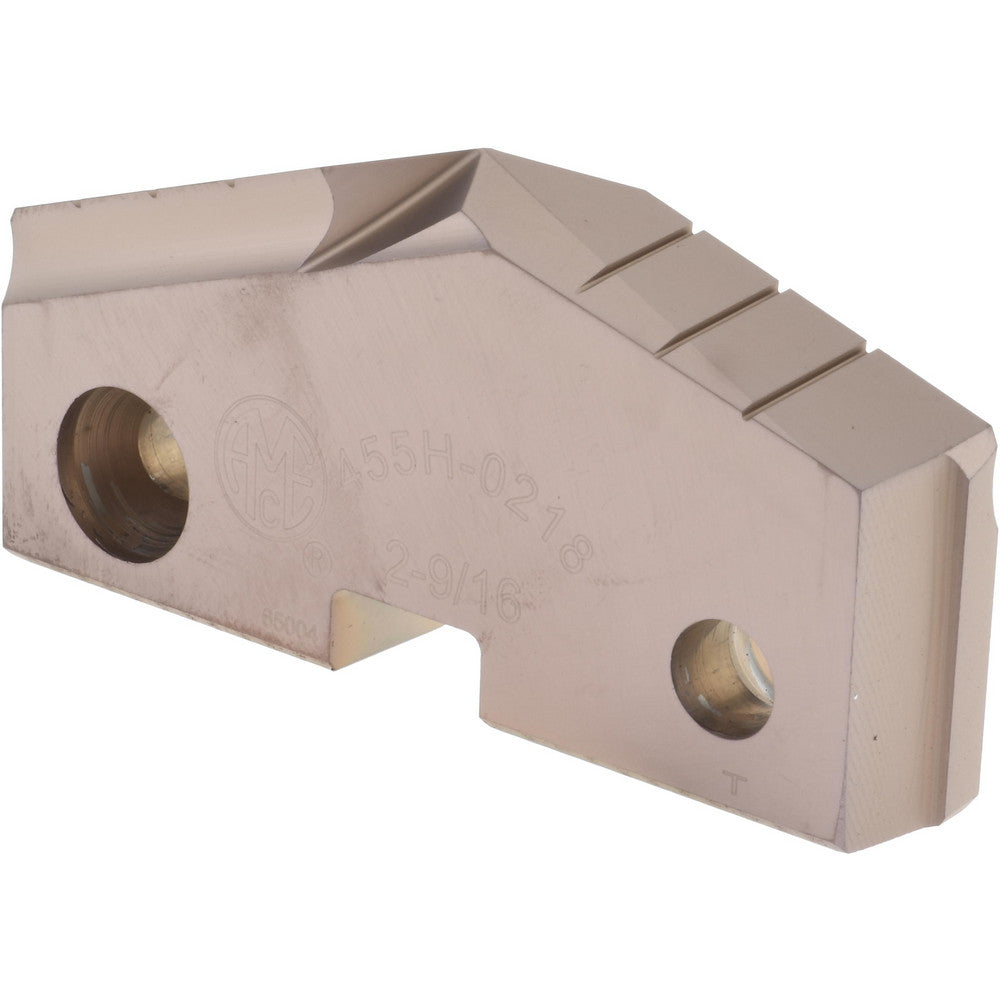 Allied Machine and Engineering 455H-0218 Spade Drill Insert 2-9/16" Dia, Seat Size 5, Cobalt, 144 deg Point