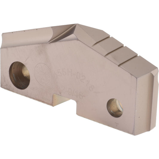 Allied Machine and Engineering 455H-0218 Spade Drill Insert 2-9/16" Dia, Seat Size 5, Cobalt, 144 deg Point
