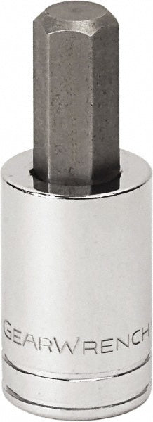 GEARWRENCH 80166 Hand Hex Bit Socket 1/4" Drive, 6 mm Hex