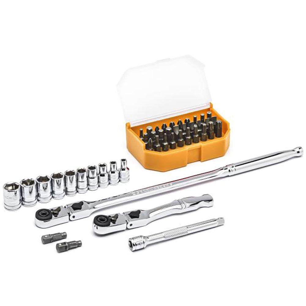 GEARWRENCH 81032 Ratchet 1/4" Drive, Slim Line Head