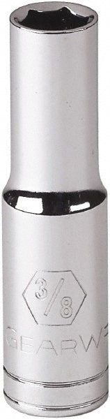 GEARWRENCH 80365 Deep Hand Socket 3/8" Drive, 3/8" Socket, 6-Point
