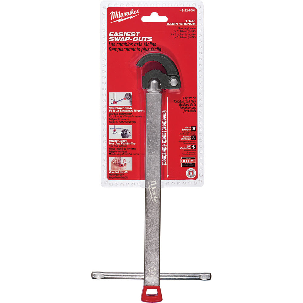Milwaukee Tool 48-22-7001 Basin Wrenches 