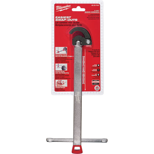 Milwaukee Tool 48-22-7001 Basin Wrenches 