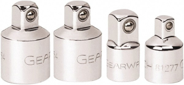 GEARWRENCH 81217 Adapter Set Ratchet 1/2, 1/4 & 3/8" Drive, Slim Line Head
