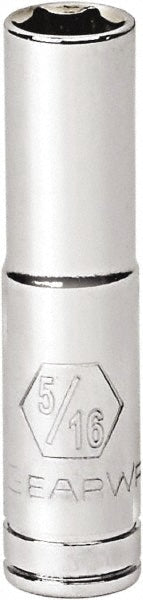 GEARWRENCH 80121 Deep Hand Socket 3/8" Socket, 6-Point