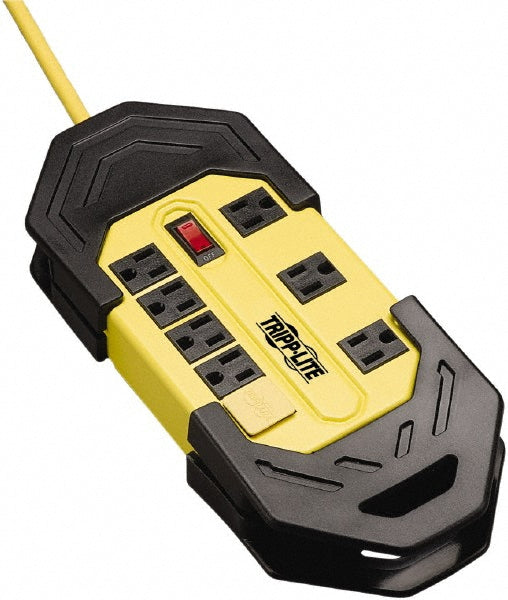 Tripp-Lite TLM825GF 8 Outlets, 120 VAC15 Amps, 25' Cord, Power Outlet Strip