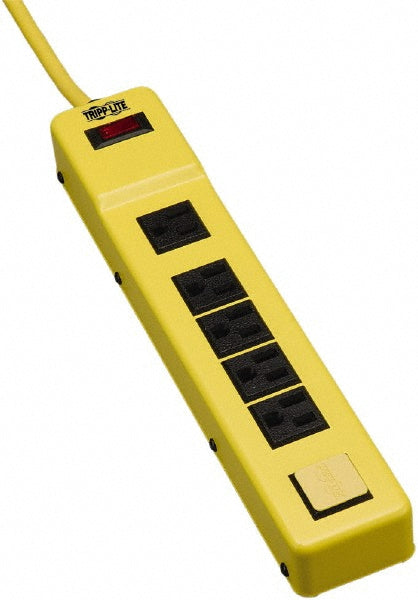Tripp-Lite TLM626NS 6 Outlets, 120 VAC15 Amps, 6' Cord, Power Outlet Strip