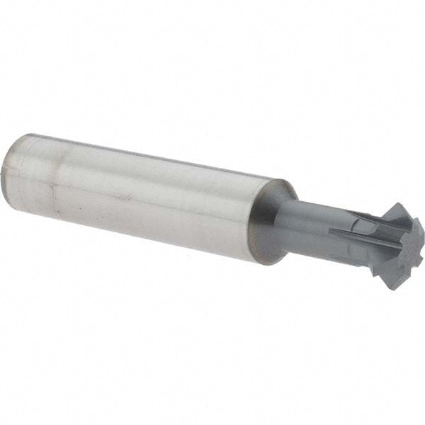 Accupro 41571498 Double Angle Milling Cutter 90 &deg, 5/8" Cut Dia, 1/4" Cut Width, 5/8" Shank Dia, Solid Carbide