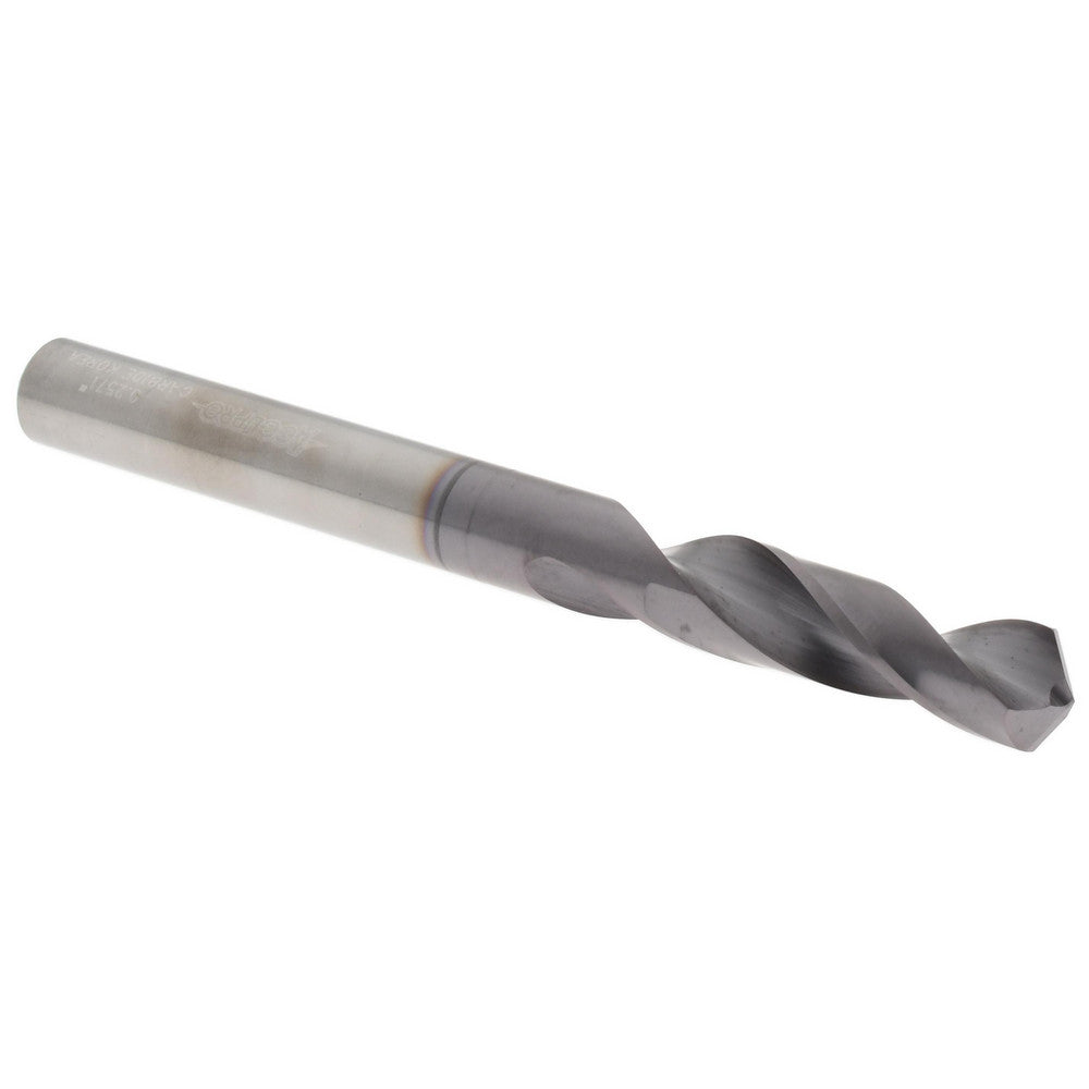 Accupro DH429006L Screw Machine Length Drill Bit Letter F, (0.2570) Dia, 118 deg, Solid Carbide
