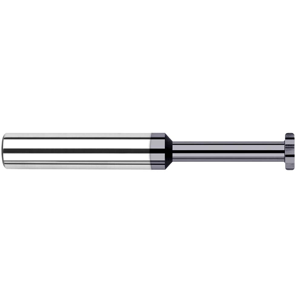 Harvey Tool 793750-C3 Woodruff Keyseat Cutter 3/8" Cut Dia, 3/32" Cut Width, 3/8" Shank Dia, Straight Tooth