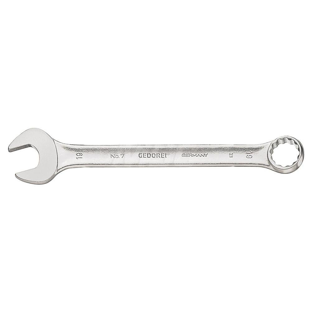 Gedore 6090050 Combination Wrench 10.00 mm Head Size, 10 deg Offset