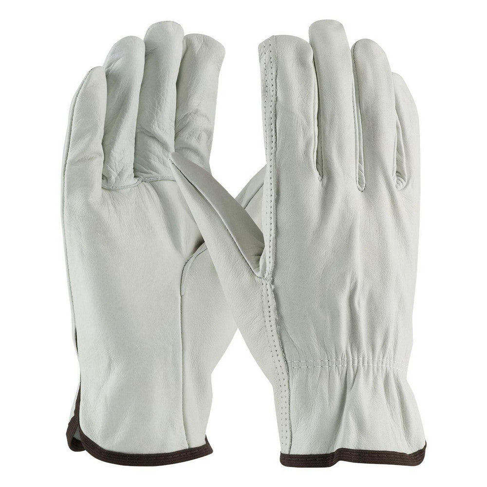 PIP 68-103/M Work Gloves PiP 68-103, Size Medium, Cowhide Leather Lined, Cowhide Leather, General Purpose