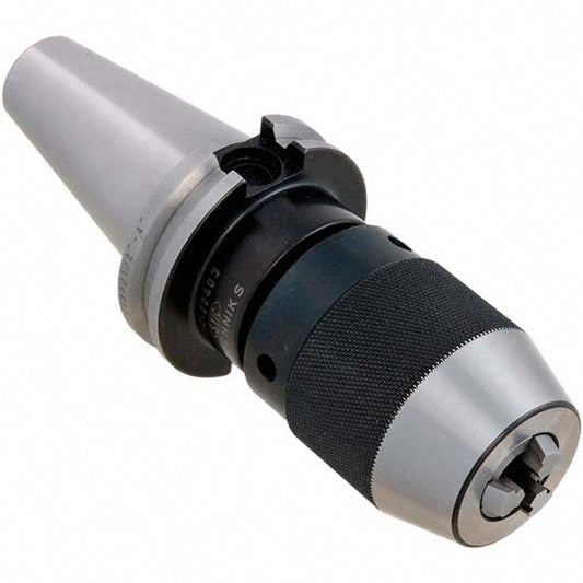 Techniks 22405 Drill Chuck 1/2 to 4" Capacity, Threaded Mount, CAT50