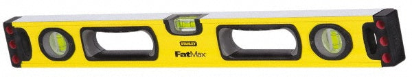 Stanley 43-524 24" Long 3 Vial Box Beam Level